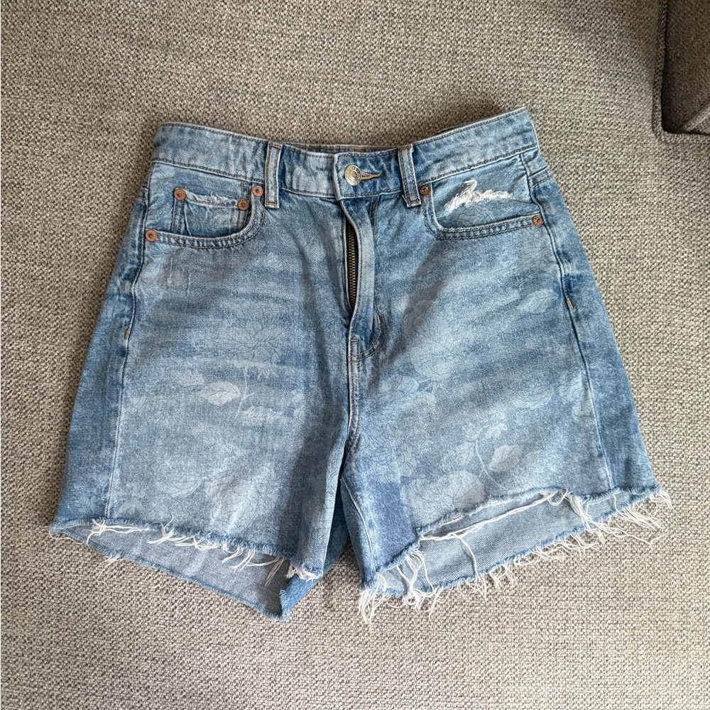 American Eagle Outfitters Light Blue Jean Shorts